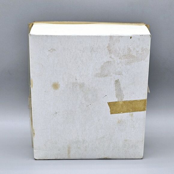 Vintage Easter Lamp Decor CMC 1984 Wooden Pair Hand Pained Green Lavender Flower - Picture 10 of 13